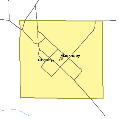 Guernsey map