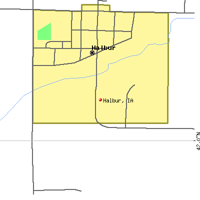 Halbur map