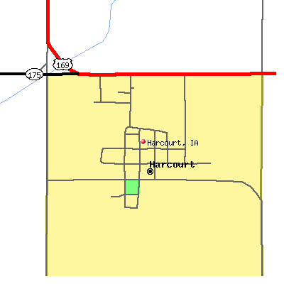 Harcourt map
