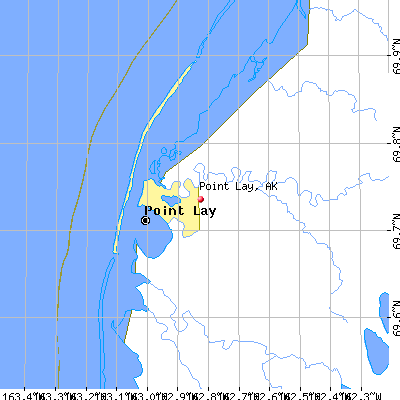 Point Lay map