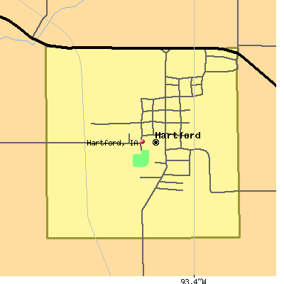 Hartford map