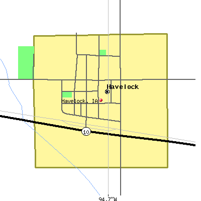 Havelock map