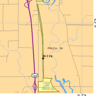 Hills map