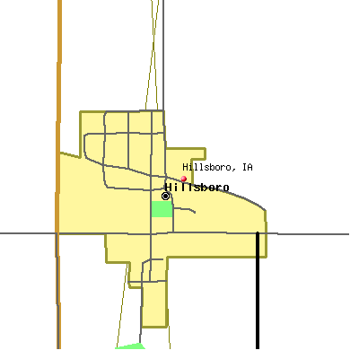 Hillsboro map