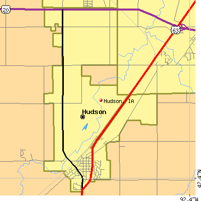 Hudson map