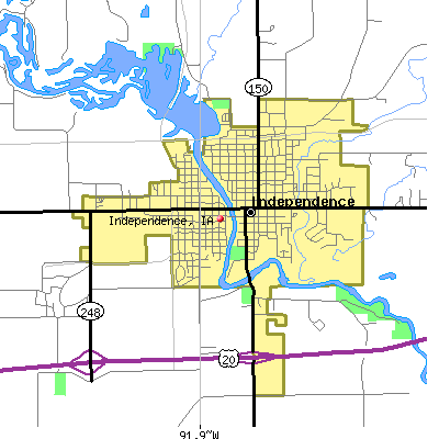 Independence map