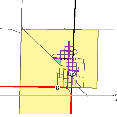 Inwood map