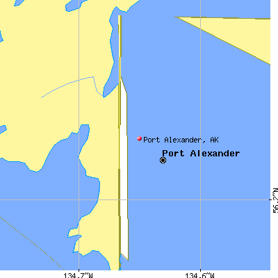 Port Alexander map