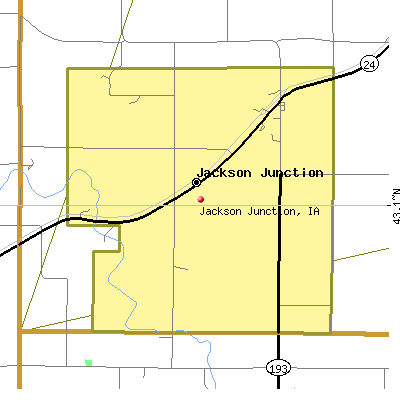 Jackson Junction map
