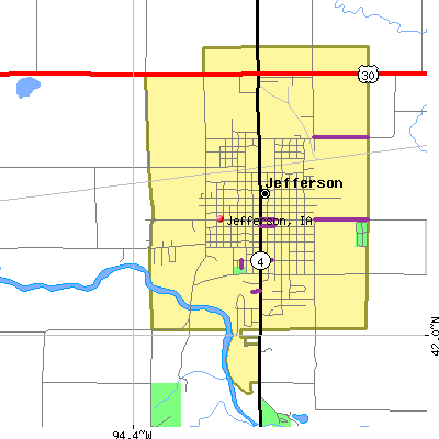 Jefferson map