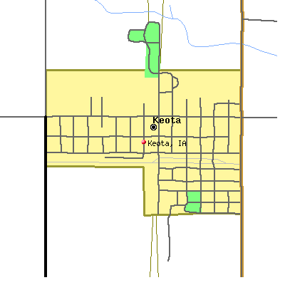 Keota map