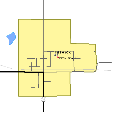 Keswick map