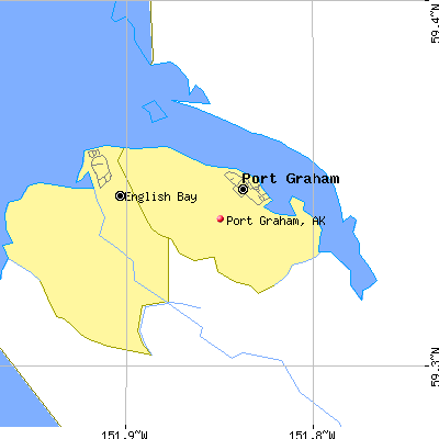Port Graham map