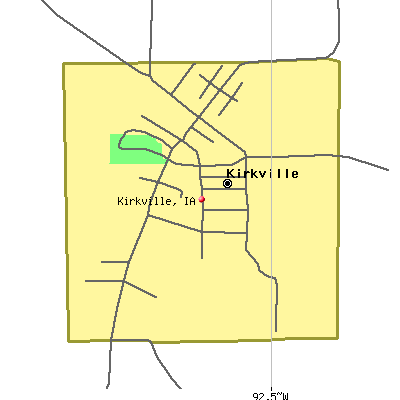 Kirkville map