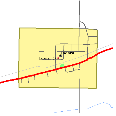 Ladora map