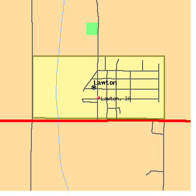 Lawton map