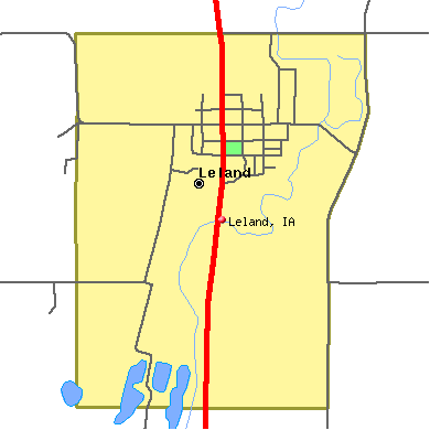 Leland map