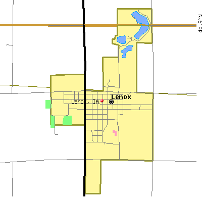 Lenox map