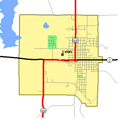 Leon map