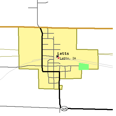 Letts map