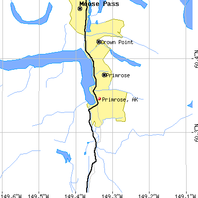 Primrose map