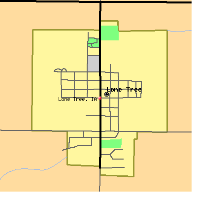 Lone Tree map