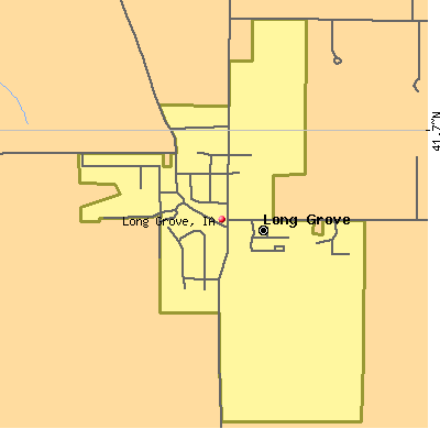 Long Grove map