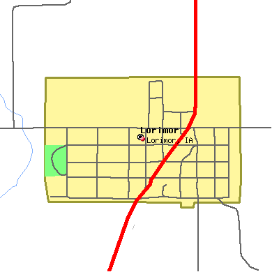 Lorimor map