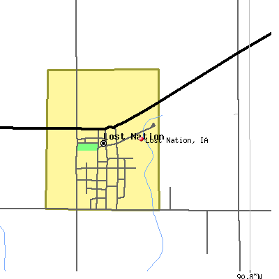 Lost Nation map