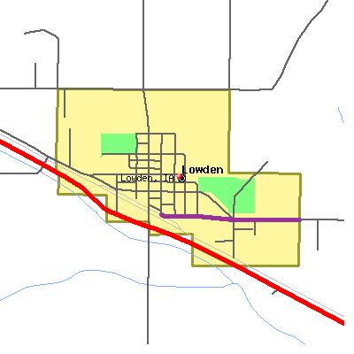 Lowden map