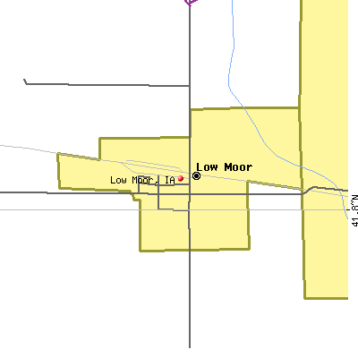 Low Moor map