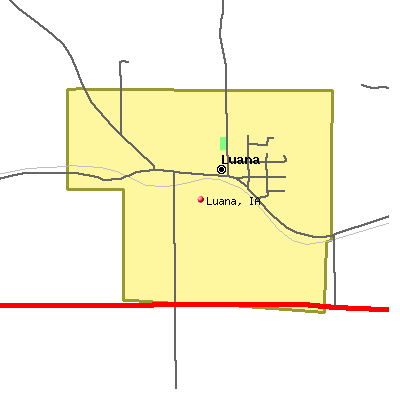 Luana map