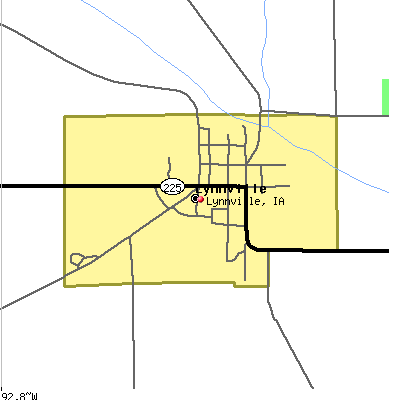 Lynnville map