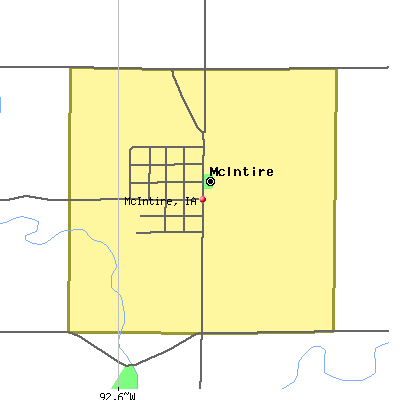 McIntire map