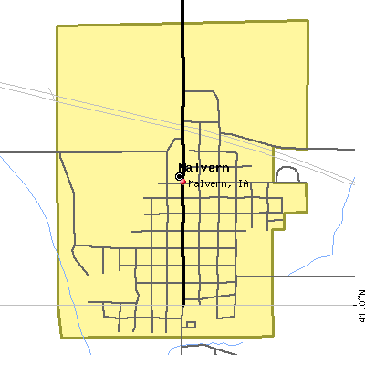 Malvern map