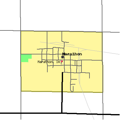 Marathon map