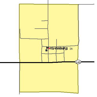 Martinsburg map