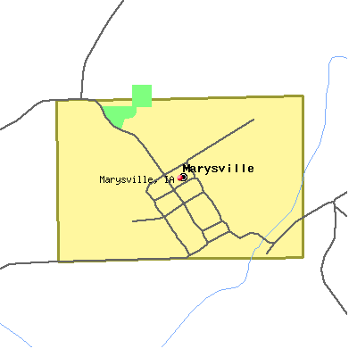 Marysville map