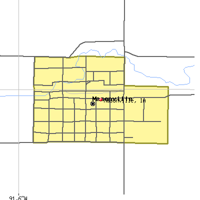 Masonville map