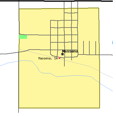 Massena map