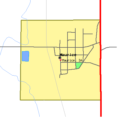 Maurice map