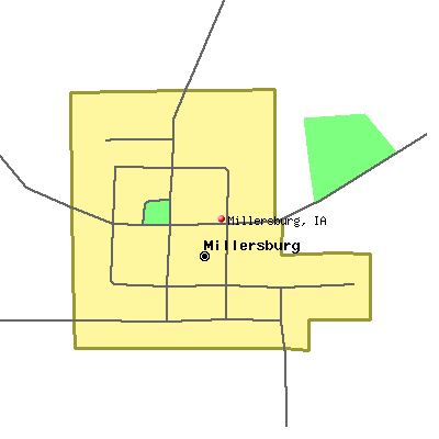 Millersburg map