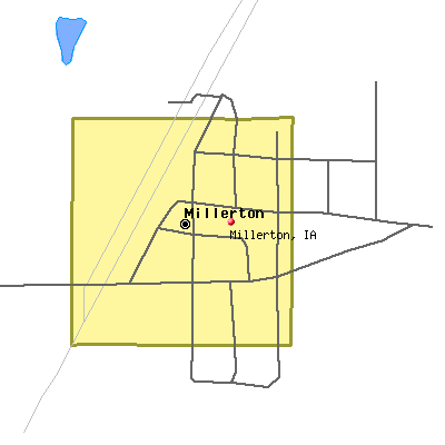 Millerton map