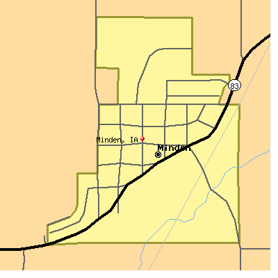 Minden map