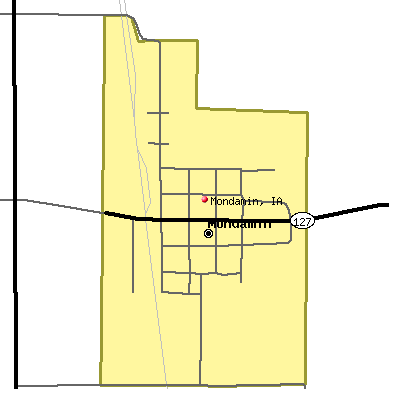 Mondamin map