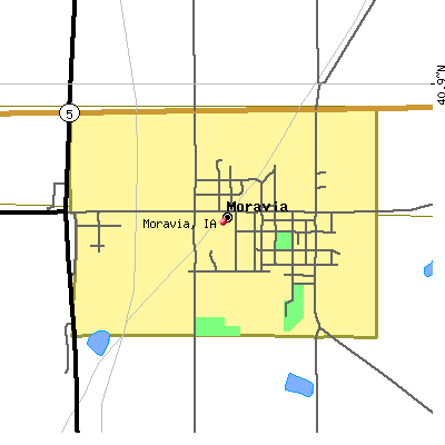 Moravia map