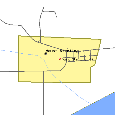 Mount Sterling map