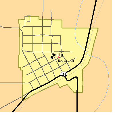 Neola map