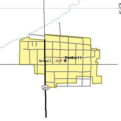 Newhall map