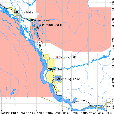 Salcha map